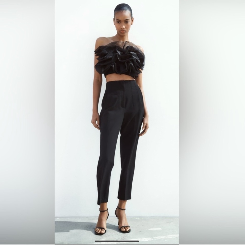 Zara High Waisted Dress Pants NWT size XS
